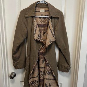Ungrid Japanese Boho Coat-Southwestern Boho-Size Small